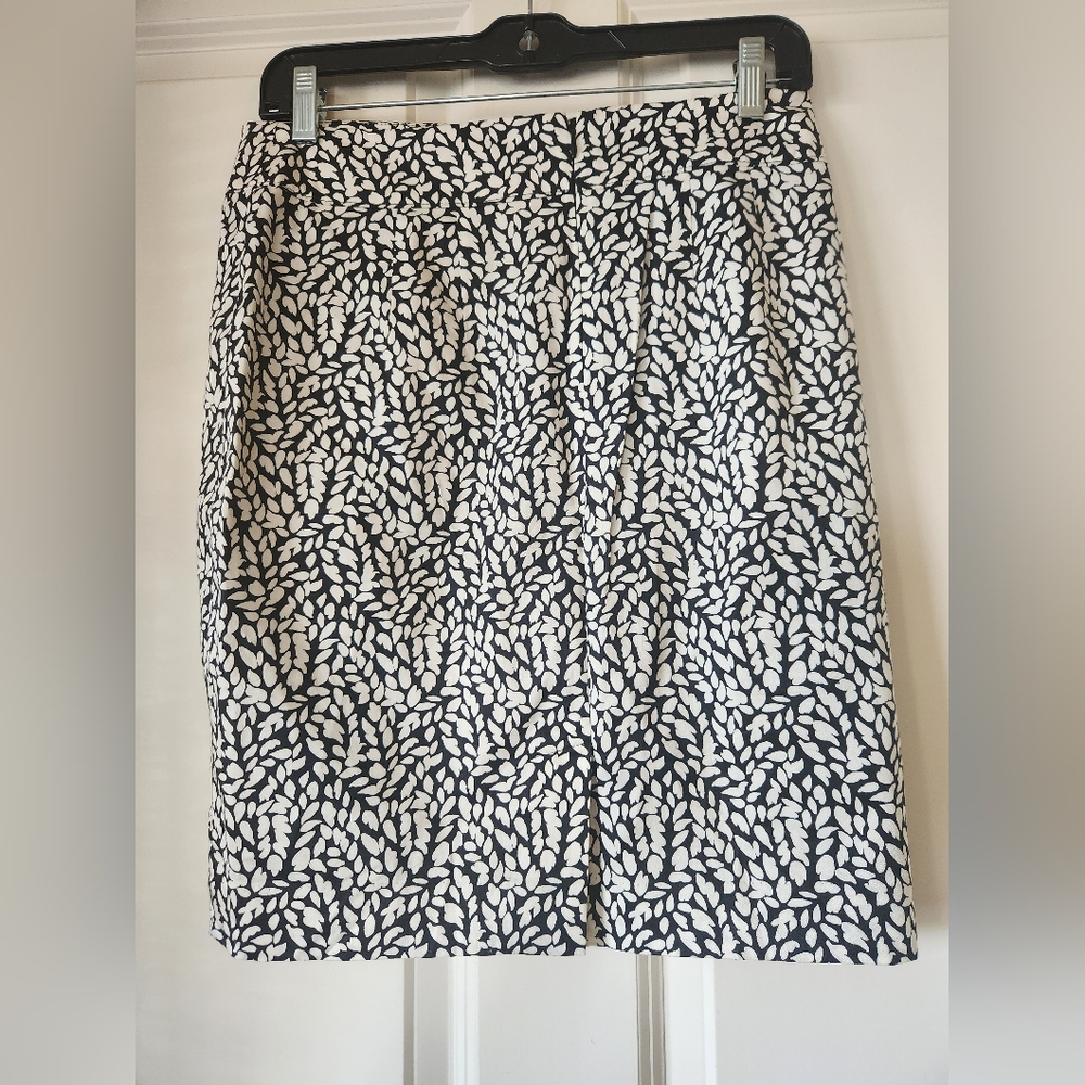 LOFT High Waisted Midi Skirt